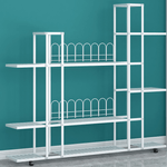 Casa si Gradina - Mobilier - Biblioteci si rafturi - Etajere - Raft, alb, LASKIA - Infinity.ro