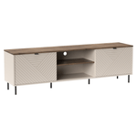 Casa si Gradina - Mobilier - Comode si corpuri - Comode - Masuta TV, casmir/stejar castello, EYCO 2D/180 - Infinity.ro