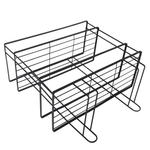 Casa si Gradina - Mobilier - Mobilier baie - Etajere baie - Organizator pentru baie, negru, SABRINA - Infinity.ro