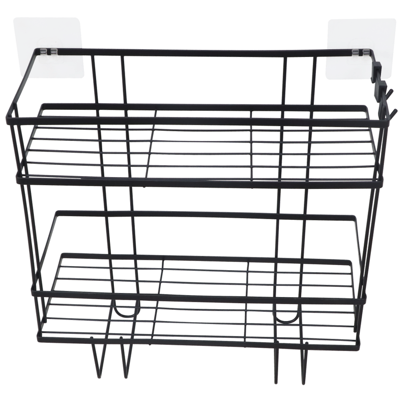Casa si Gradina - Mobilier - Mobilier baie - Etajere baie - Organizator pentru baie, negru, SABRINA - Infinity.ro