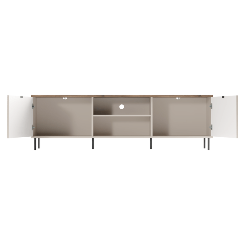 Casa si Gradina - Mobilier - Comode si corpuri - Comode - Masuta TV, casmir/stejar castello, EYCO 2D/180 - Infinity.ro