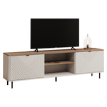 Casa si Gradina - Mobilier - Comode si corpuri - Comode - Masuta TV, casmir/stejar castello, EYCO 2D/180 - Infinity.ro