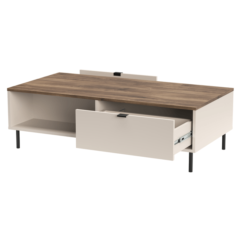 Casa si Gradina - Mobilier - Mese si birouri - Masute de cafea - Masuta de cafea, casmir/stejar castello, EYCO 2S/110 - Infinity.ro