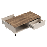 Casa si Gradina - Mobilier - Mese si birouri - Masute de cafea - Masuta de cafea, casmir/stejar castello, EYCO 2S/110 - Infinity.ro