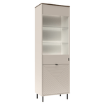 Casa si Gradina - Mobilier - Comode si corpuri - Corpuri bucatarie - Vitrina, casmir/stejar castello, EYCO 1D1W - Infinity.ro