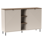 Casa si Gradina - Mobilier - Comode si corpuri - Comode - Comoda cu polite, casmir/stejar castello, EYCO 2D - Infinity.ro