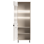 Casa si Gradina - Mobilier - Comode si corpuri - Corpuri bucatarie - Vitrina, casmir/stejar castello, EYCO 1D1W - Infinity.ro