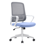 Casa si Gradina - Mobilier - Scaune si fotolii - Scaune - Scaun de birou, neomint-albastru deschis/gri/alb, SALOMO TIP 1 - Infinity.ro