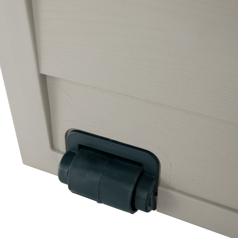 Casa si Gradina - Gradina si terasa - Mobilier exterior - Dulapuri si lazi depozitare exterior - Cutie de depozitare pentru gradina, gri/verde, KORTEZ - Infinity.ro