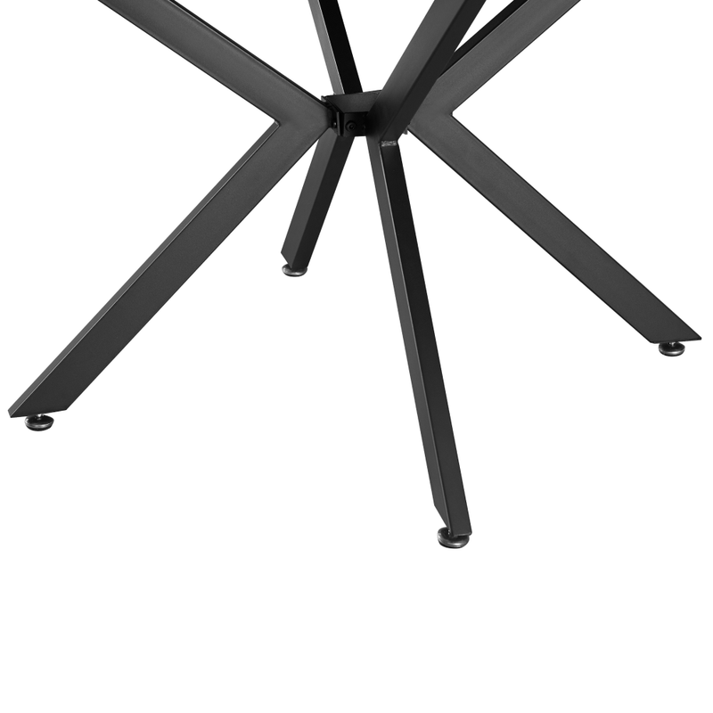 Casa si Gradina - Mobilier - Mese si birouri - Mese bucatarie si dining - Masa extensibila de dining, neagra, 100x100-140x75 cm, ABERO TIP 1 - Infinity.ro