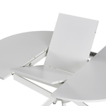 Casa si Gradina - Mobilier - Mese si birouri - Mese bucatarie si dining - Masa extensibila de dining, alba, 100x100-140x75 cm, ABERO TIP 1 - Infinity.ro