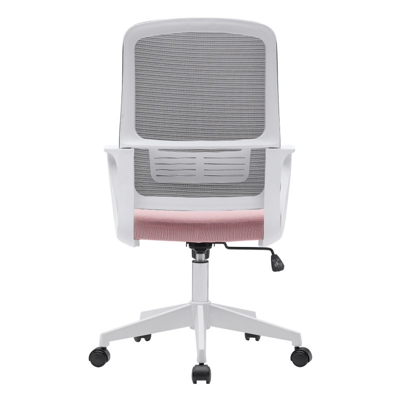 Casa si Gradina - Mobilier - Scaune si fotolii - Scaune - Scaun de birou, roz/gri/alb, SALOMO TIP 1 - Infinity.ro