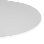Casa si Gradina - Mobilier - Mese si birouri - Mese bucatarie si dining - Masa extensibila de dining, alba, 100x100-140x75 cm, ABERO TIP 1 - Infinity.ro