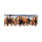 Jucarii, Copii si Bebe - Jucarii si jocuri - Jocuri si puzzle - Puzzle - Puzzle Panoramic pentru Copii Dino Toys, Herghelie de Cai in Alergare, 150 Piese, Format Orizontal 66x23 cm, 6 Ani+ - Infinity.ro