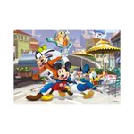 Jucarii, Copii si Bebe - Jucarii si jocuri - Jocuri si puzzle - Puzzle - Puzzle pentru Copii Dino Toys, Mickey si Prietenii, 24 Piese din Carton Rezistent, 4 Ani+ - Infinity.ro