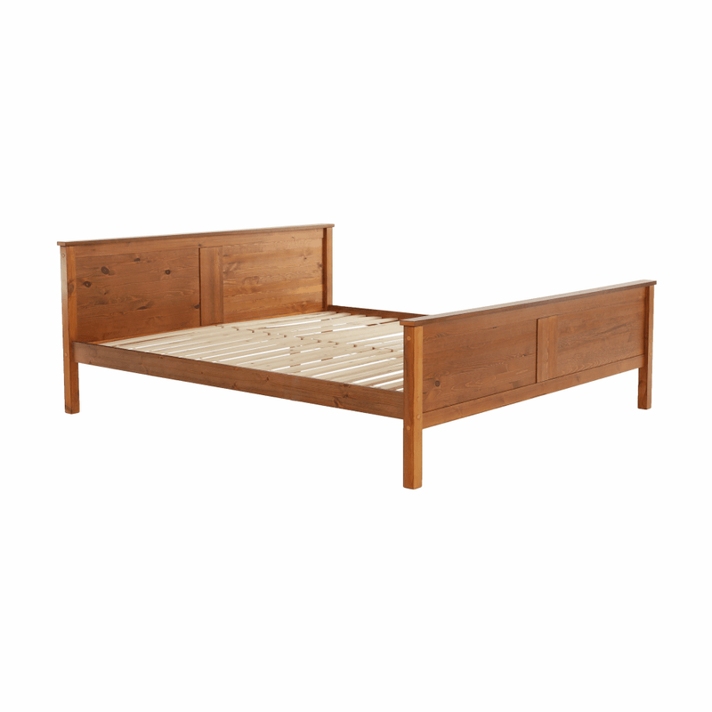Casa si Gradina - Mobilier - Paturi si accesorii - Paturi - Pat, lemn de pin culoare de stejar, 160x200, PROVO NEW - Infinity.ro