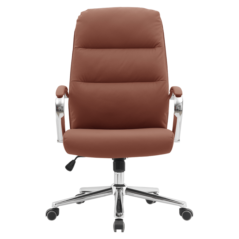 Casa si Gradina - Mobilier - Scaune si fotolii - Scaune - Scaun de birou, maro camel/crom, ADMON - Infinity.ro