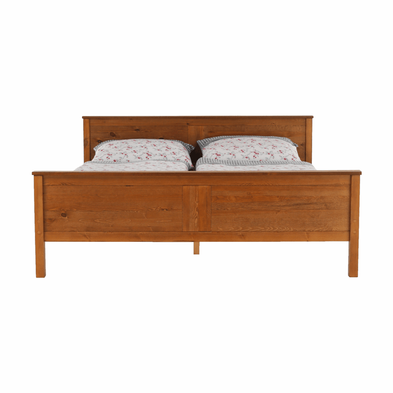 Casa si Gradina - Mobilier - Paturi si accesorii - Paturi - Pat, lemn de pin culoare de stejar, 160x200, PROVO NEW - Infinity.ro