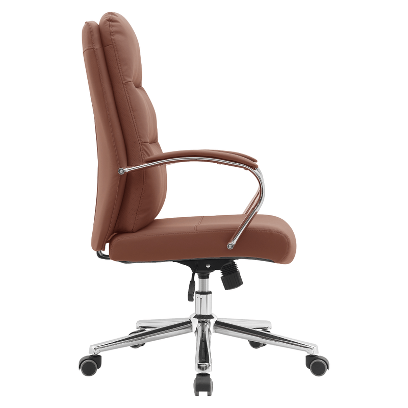 Casa si Gradina - Mobilier - Scaune si fotolii - Scaune - Scaun de birou, maro camel/crom, ADMON - Infinity.ro