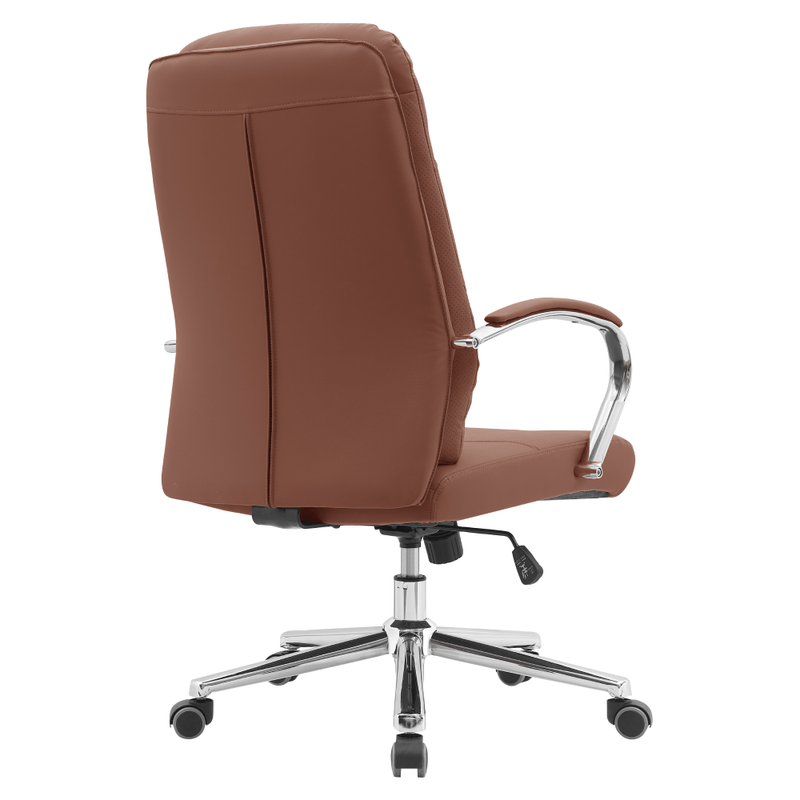 Casa si Gradina - Mobilier - Scaune si fotolii - Scaune - Scaun de birou, maro camel/crom, ADMON - Infinity.ro