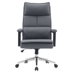 Casa si Gradina - Mobilier - Scaune si fotolii - Scaune - Scaun de birou, piele ecologica gri/crom, KAHIL - Infinity.ro