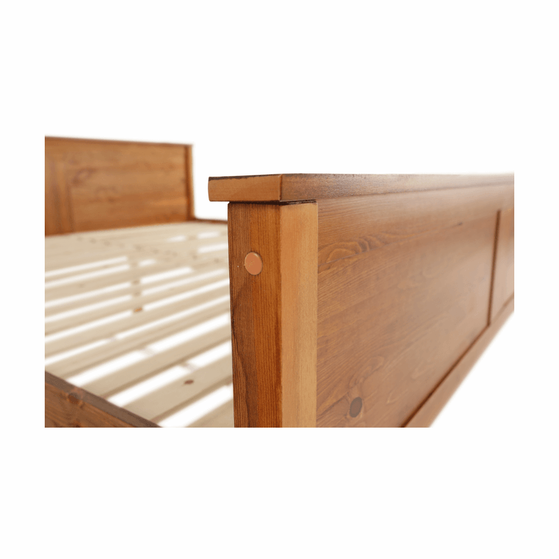 Casa si Gradina - Mobilier - Paturi si accesorii - Paturi - Pat, lemn de pin culoare de stejar, 160x200, PROVO NEW - Infinity.ro