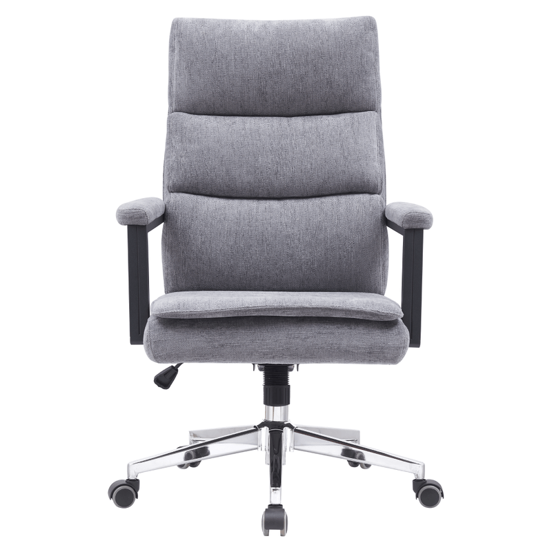 Casa si Gradina - Mobilier - Scaune si fotolii - Scaune - Scaun de birou, gri/crom, ZAVIER - Infinity.ro