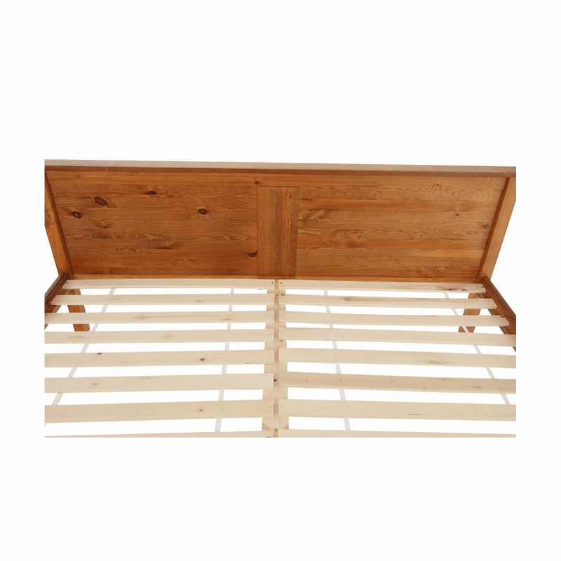 Casa si Gradina - Mobilier - Paturi si accesorii - Paturi - Pat, lemn de pin culoare de stejar, 160x200, PROVO NEW - Infinity.ro