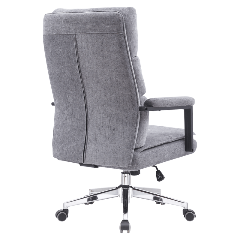Casa si Gradina - Mobilier - Scaune si fotolii - Scaune - Scaun de birou, gri/crom, ZAVIER - Infinity.ro