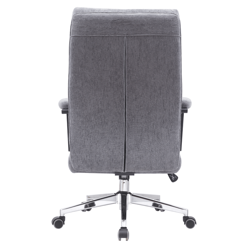 Casa si Gradina - Mobilier - Scaune si fotolii - Scaune - Scaun de birou, gri/crom, ZAVIER - Infinity.ro