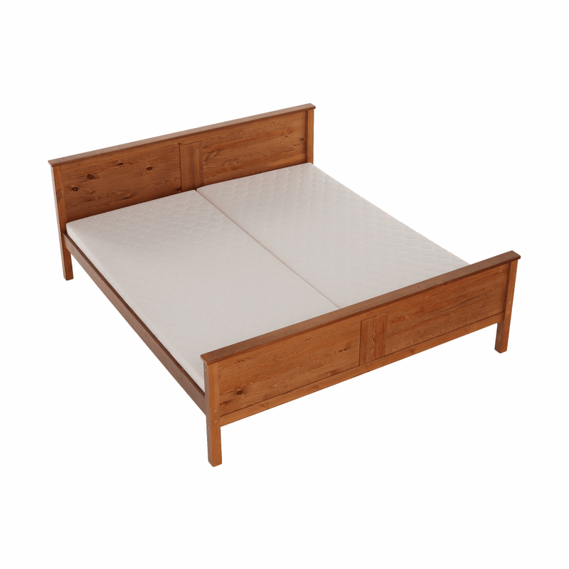 Casa si Gradina - Mobilier - Paturi si accesorii - Paturi - Pat, lemn de pin culoare de stejar, 160x200, PROVO NEW - Infinity.ro