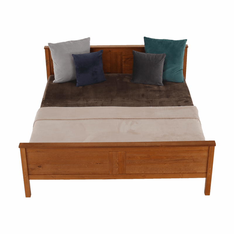 Casa si Gradina - Mobilier - Paturi si accesorii - Paturi - Pat, lemn de pin culoare de stejar, 180x200, PROVO NEW - Infinity.ro