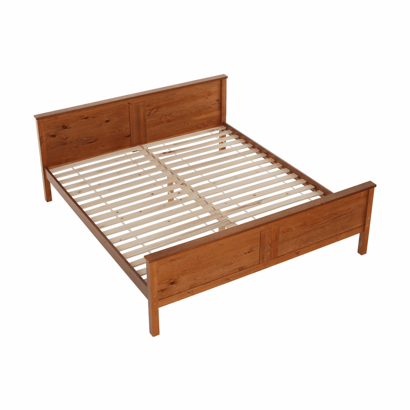 Casa si Gradina - Mobilier - Paturi si accesorii - Paturi - Pat, lemn de pin culoare de stejar, 160x200, PROVO NEW - Infinity.ro