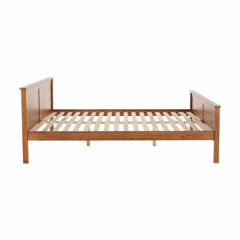 Casa si Gradina - Mobilier - Paturi si accesorii - Paturi - Pat, lemn de pin culoare de stejar, 180x200, PROVO NEW - Infinity.ro