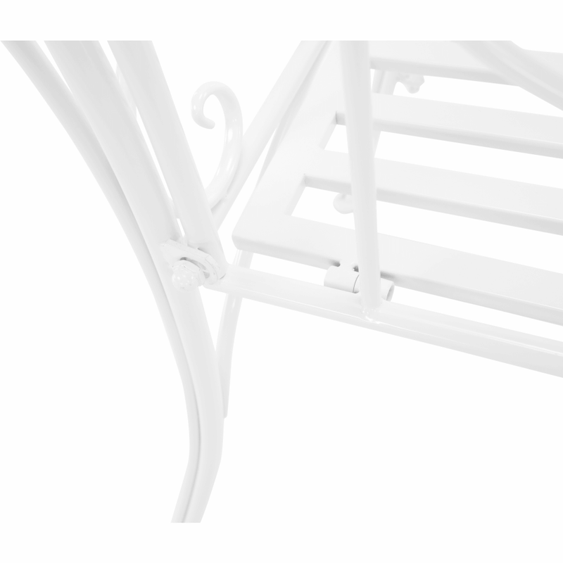 Casa si Gradina - Gradina si terasa - Mobilier exterior - Bancute de gradina - Banca de gradina, alba, ETELIA NEW - Infinity.ro