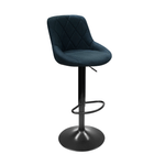 Casa si Gradina - Mobilier - Scaune si fotolii - Scaune - Scaun bar, material textil negru, TERKAN NEW - Infinity.ro