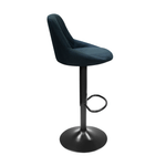 Casa si Gradina - Mobilier - Scaune si fotolii - Scaune - Scaun bar, material textil negru, TERKAN NEW - Infinity.ro