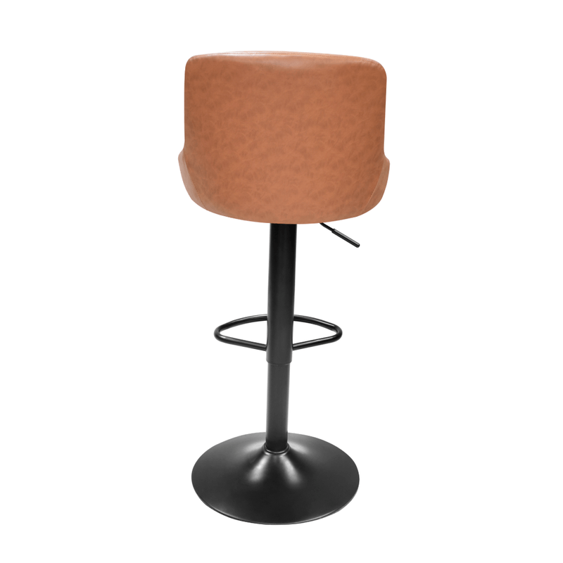 Casa si Gradina - Mobilier - Scaune si fotolii - Scaune - Scaun de bar, coniac/negru, TERKAN NEW - Infinity.ro