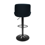 Casa si Gradina - Mobilier - Scaune si fotolii - Scaune - Scaun bar, material textil negru, TERKAN NEW - Infinity.ro