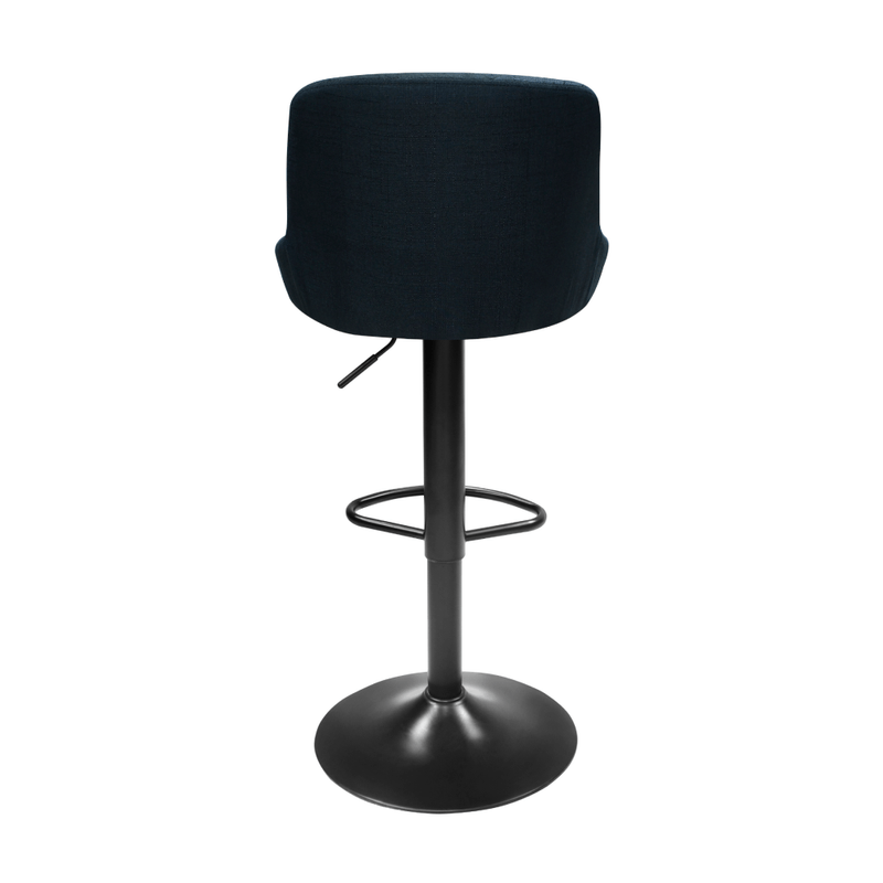 Casa si Gradina - Mobilier - Scaune si fotolii - Scaune - Scaun bar, material textil negru, TERKAN NEW - Infinity.ro
