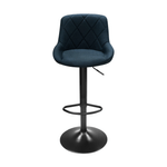 Casa si Gradina - Mobilier - Scaune si fotolii - Scaune - Scaun bar, material textil negru, TERKAN NEW - Infinity.ro