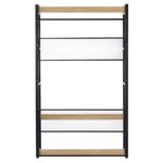 Casa si Gradina - Mobilier - Biblioteci si rafturi - Etajere - Etajera cu rafturi, stejar/negru, KILOS NEW TIP 2 - Infinity.ro