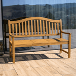 Casa si Gradina - Gradina si terasa - Mobilier exterior - Bancute de gradina - Banca de gradina cu masuta, lemn de salcam, TAIMA - Infinity.ro