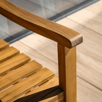 Casa si Gradina - Gradina si terasa - Mobilier exterior - Bancute de gradina - Banca de gradina cu masuta, lemn de salcam, TAIMA - Infinity.ro