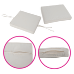 Casa si Gradina - Gradina si terasa - Mobilier exterior - Seturi mobila gradina - Set de gradina din ratan, lemn de salcam, negru/crem/natural, MELFORD - Infinity.ro