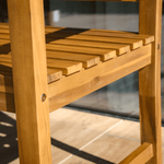 Casa si Gradina - Gradina si terasa - Mobilier exterior - Bancute de gradina - Banca de gradina cu masuta, lemn de salcam, TAIMA - Infinity.ro