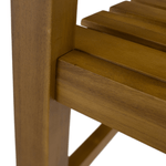 Casa si Gradina - Gradina si terasa - Mobilier exterior - Bancute de gradina - Banca de gradina cu masuta, lemn de salcam, TAIMA - Infinity.ro