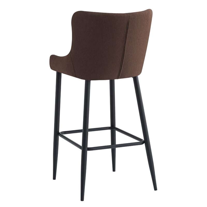 Casa si Gradina - Mobilier - Scaune si fotolii - Scaune - Scaun de bar, maro/neagra, CEZARIA - Infinity.ro