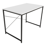 Casa si Gradina - Mobilier - Mese si birouri - Birouri - Birou, alb/negru, 120x60 cm, MELLORA - Infinity.ro