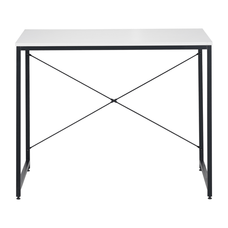 Casa si Gradina - Mobilier - Mese si birouri - Birouri - Birou, alb/negru, 90x60 cm, MELLORA - Infinity.ro